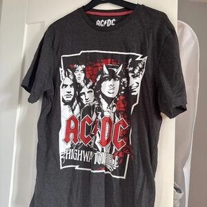 Uniqlo Dark Gray AC/DC Graphic T-Shirt